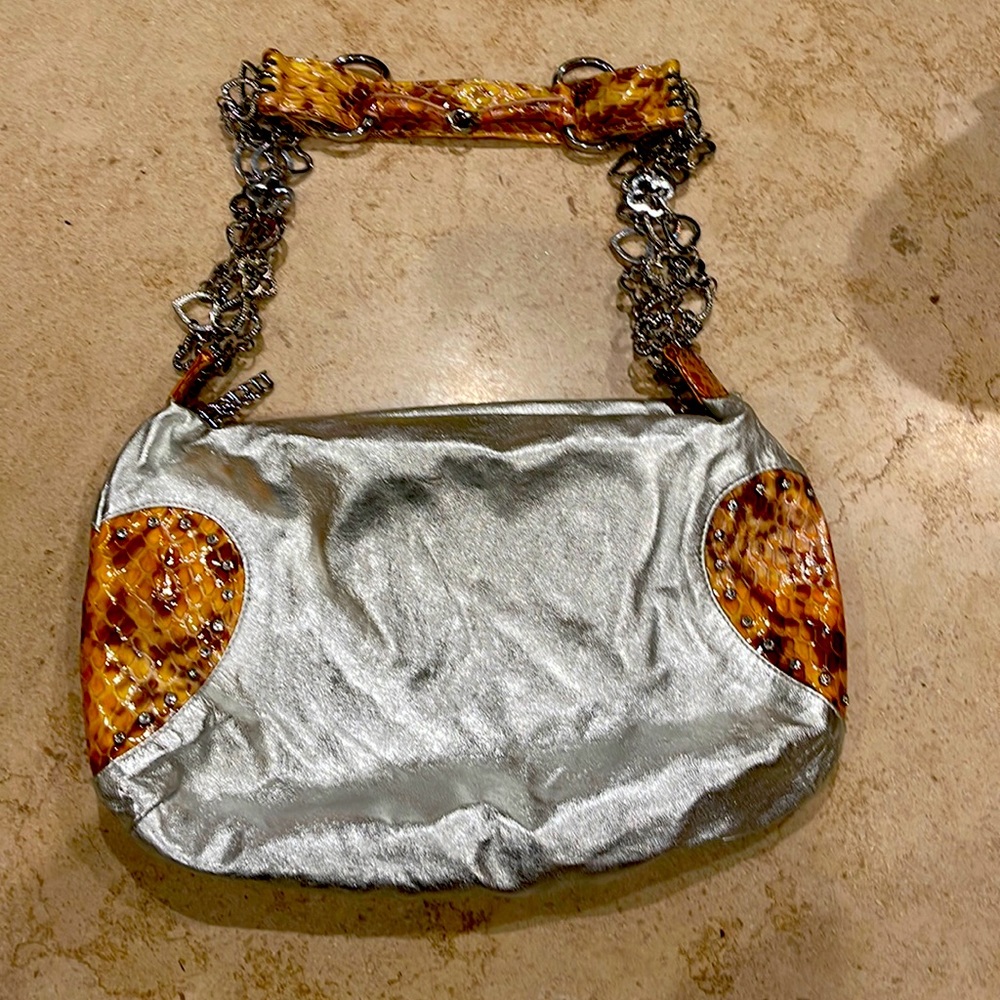 Charm and Luck Snake Skin Purse